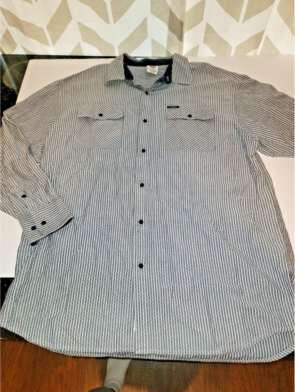 Vintage G-Unit Clothing LS Shirt 3XL Polo 50 Cent 2000s Y2K Tools of the Trade